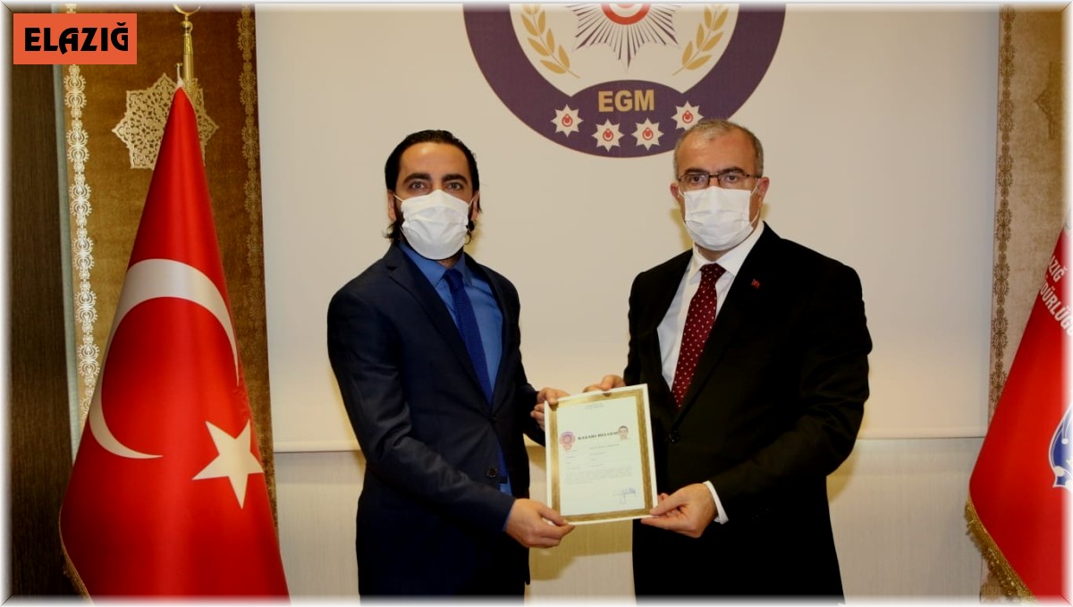 18 yıllık cinayeti aydınlatan ekibe başarı belgesi verildi