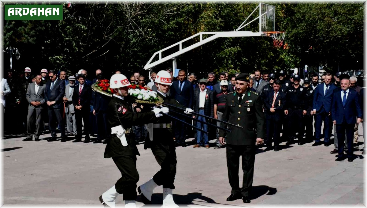 19 Eylül Gaziler Günü Ardahan'da törenle kutlandı
