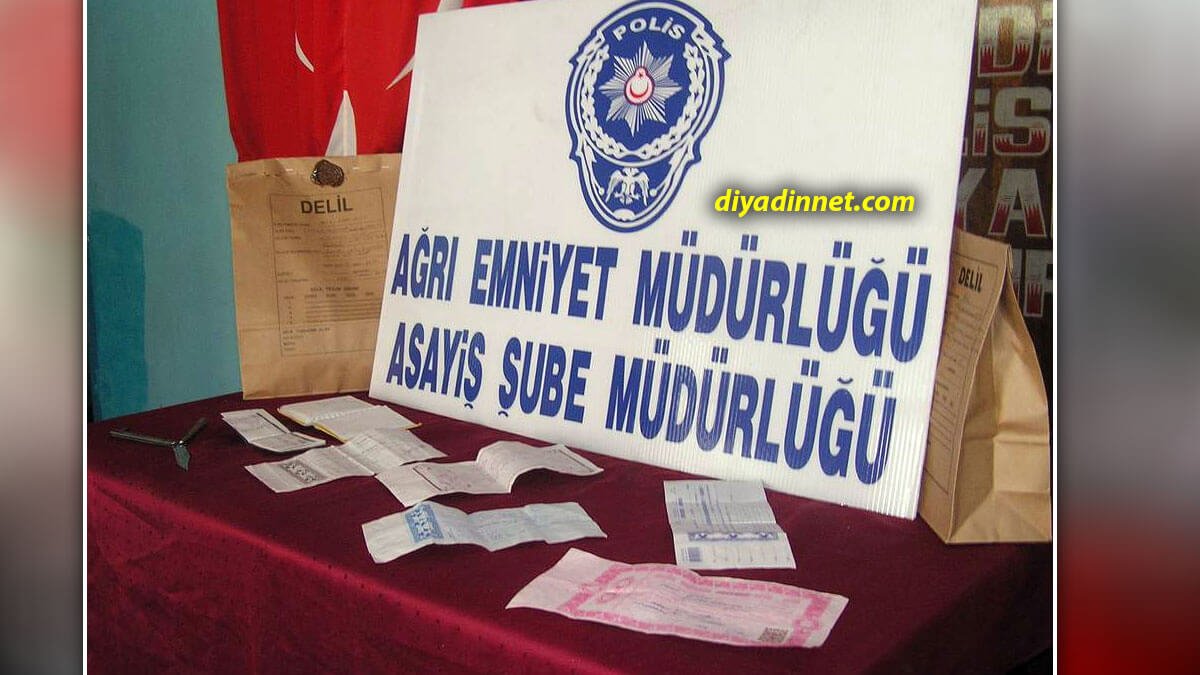 2 Bin YTL Borç 25 Bin YTL Senede Dönüştü: Ağrı'da Tefecilik Operasyonunda 3 Tutuklama