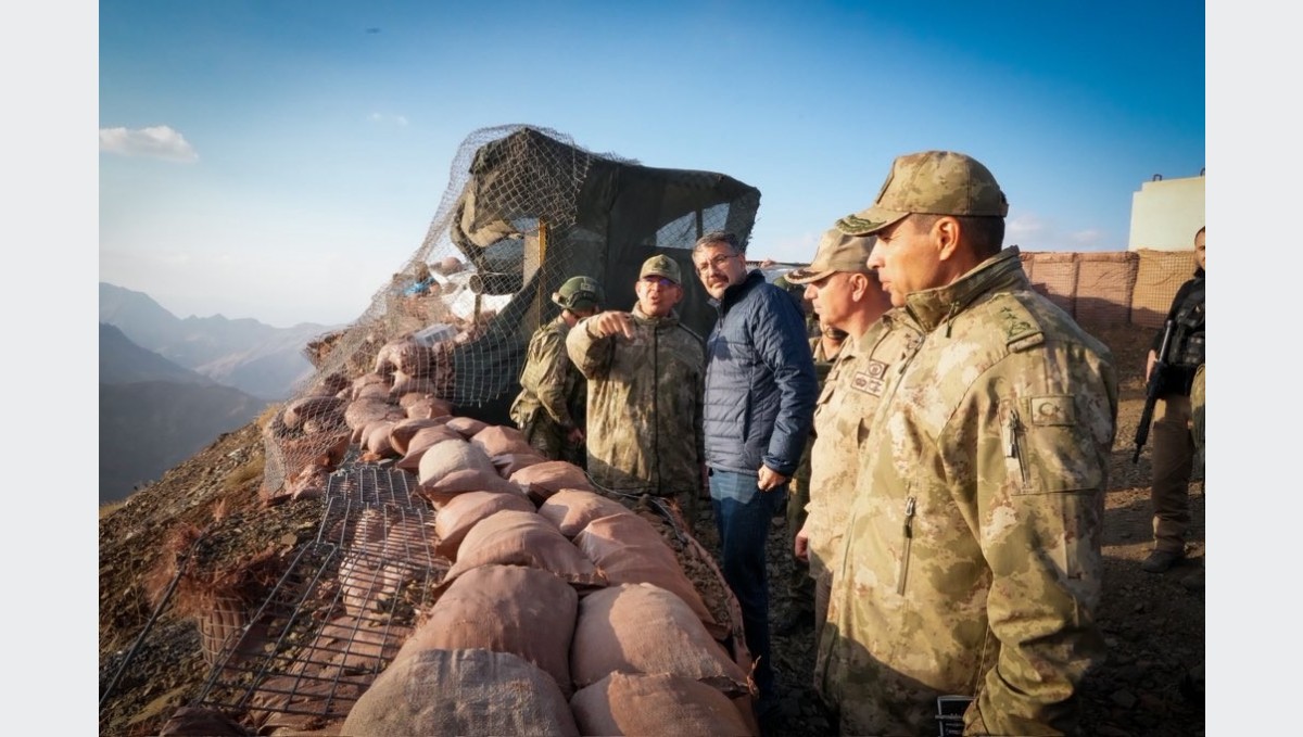 2. Ordu Komutanı Korgeneral Topaloğlu sınır noktasında
