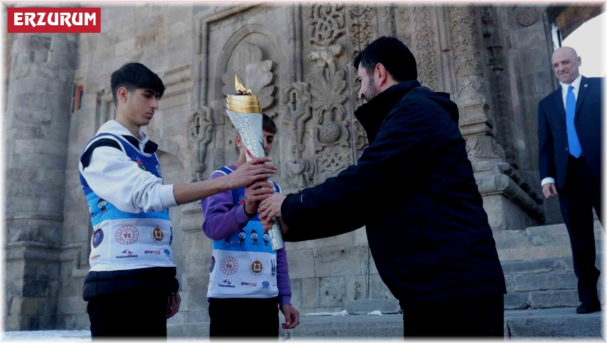 20. Kış Deaflympics Olimpiyat Oyunları meşalesi yakıldı