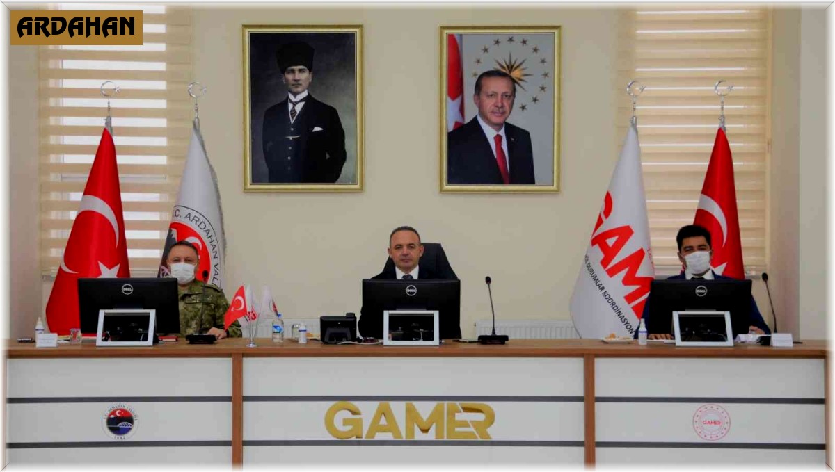 2021 yılı GAMER yıllık izleme, değerlendirme ve koordinasyon kurulu toplantısı yapıldı