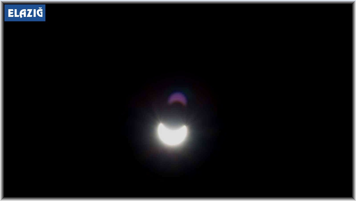2022'nin son güneş tutulması Elazığ'da da görüldü