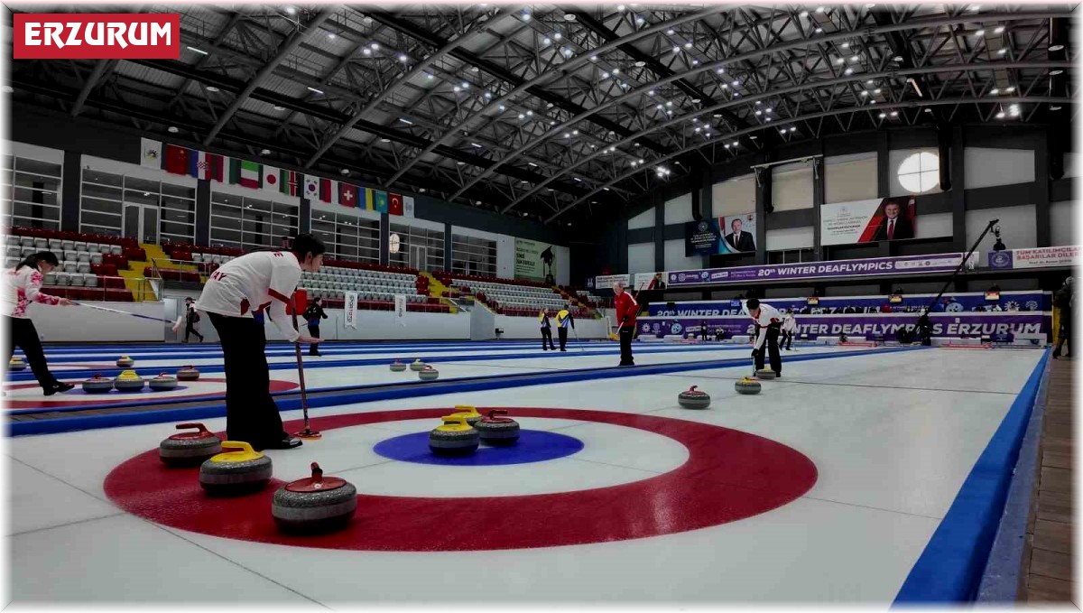 2023 Kış Deaflympics'te futsal ve curling heyecanı devam etti