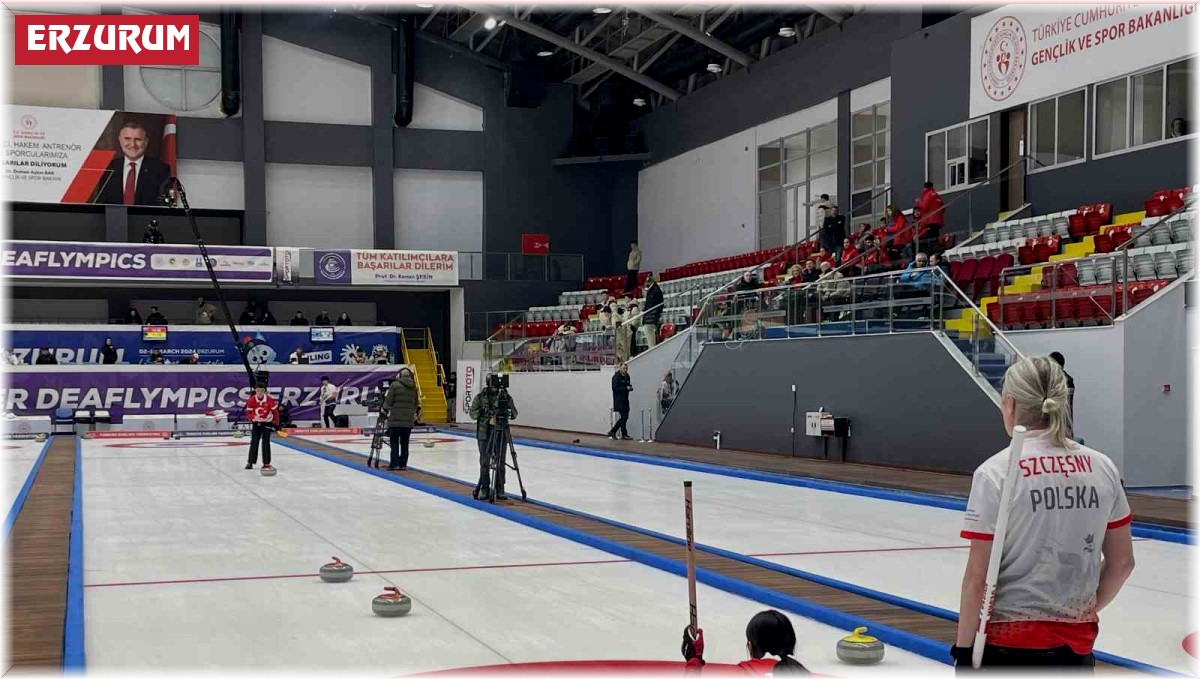 2023 Kış Deaflympics'te heyecan, curling müsabakalarıyla başladı