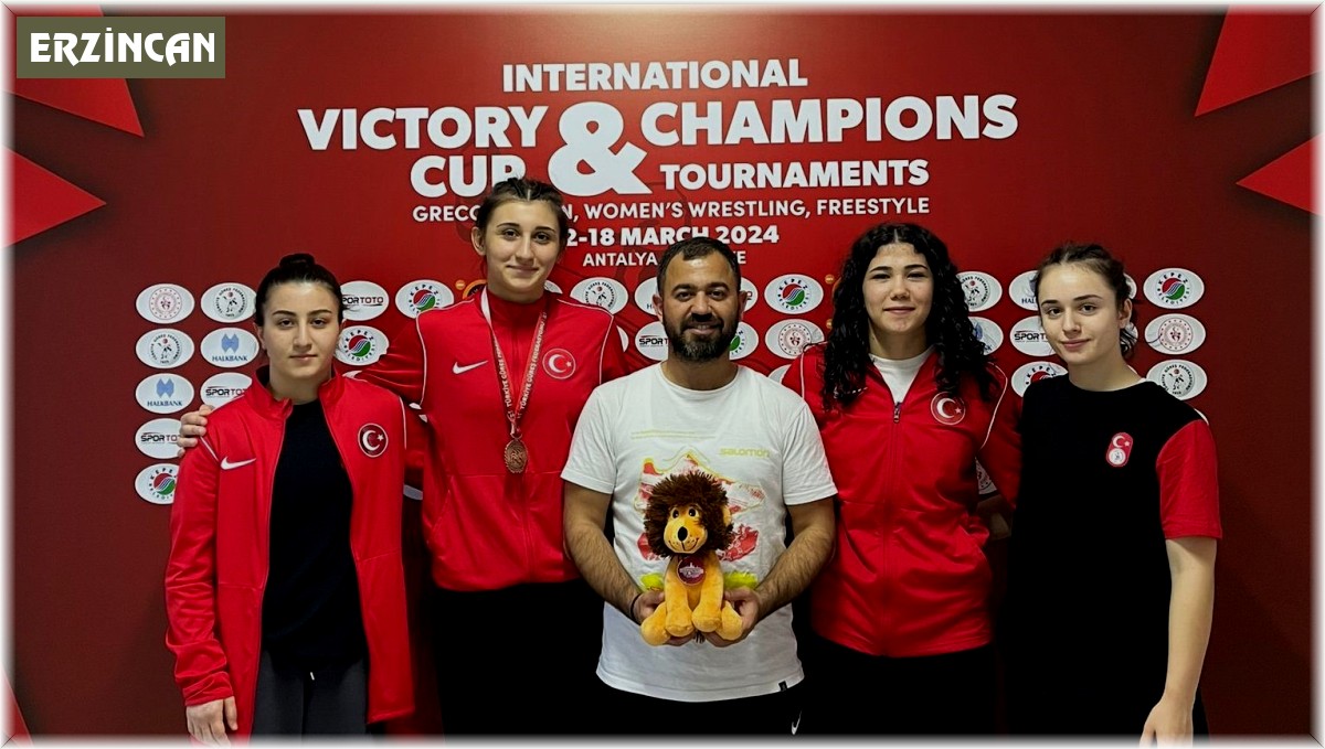 2024 Uluslararası Şampiyonlar Turnuvası'nda Erzincanlı güreşçilerin başarısı