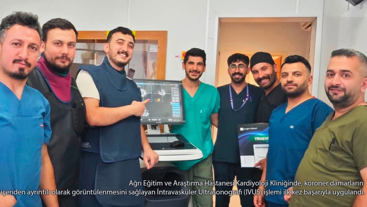 Ağrı'da Kalp Hastaları İçin Yeni Dönem: IVUS İşlemi İlk Kez Başarıyla Uygulandı