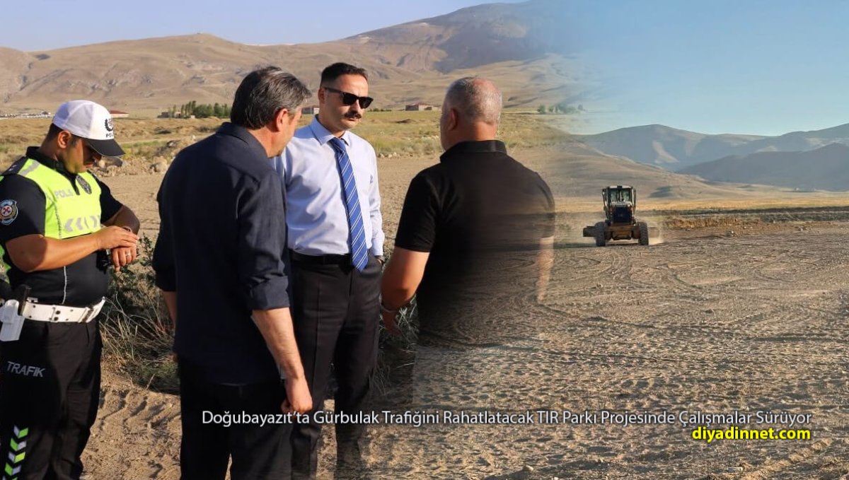 Doğubayazıt'ta TIR Parkı Genişliyor: Gürbulak Yolundaki Yoğunluğun Azaltılması Hedefleniyor