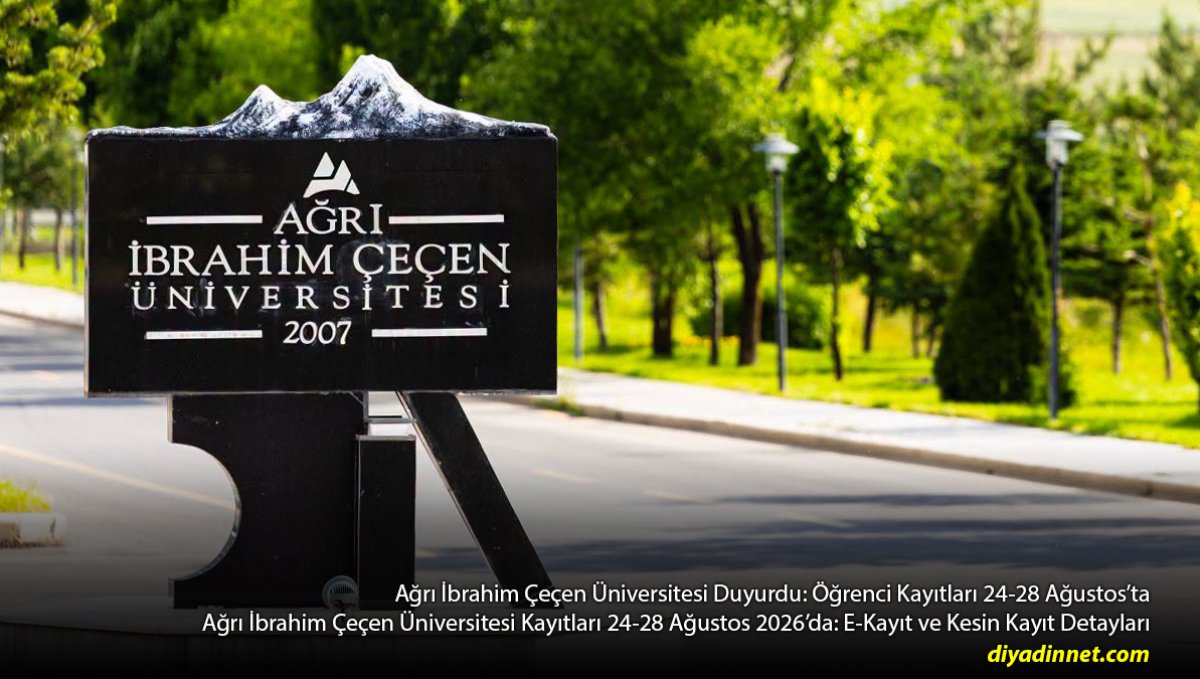 24-28 Ağustos'a Dikkat: AİÇÜ'yü Kazanan Öğrenciler İçin Kayıt Takvimi Açıklandı