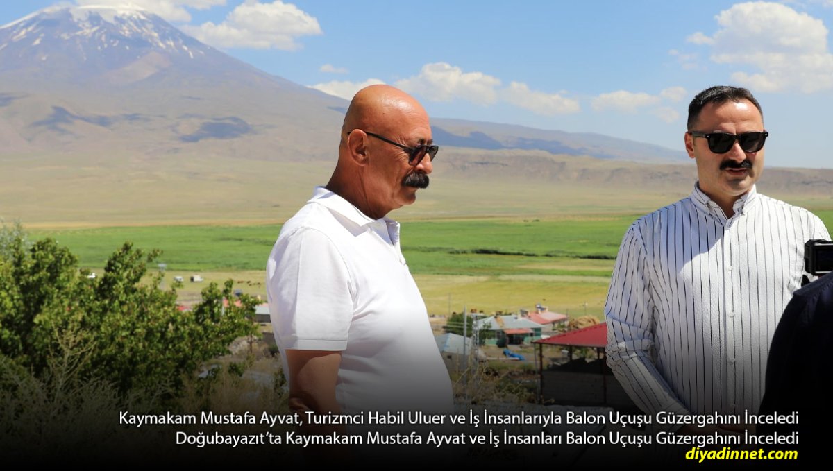 Kapadokya Deneyimi Doğubayazıt'a mı Geliyor? Balon Uçuşu İçin Dikkat Çeken Hazırlık