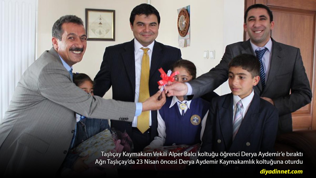 23 Nisan'da Taşlıçay'ı Çocuklar Yönetti: Minik Kaymakamdan Talimat Yağmuru