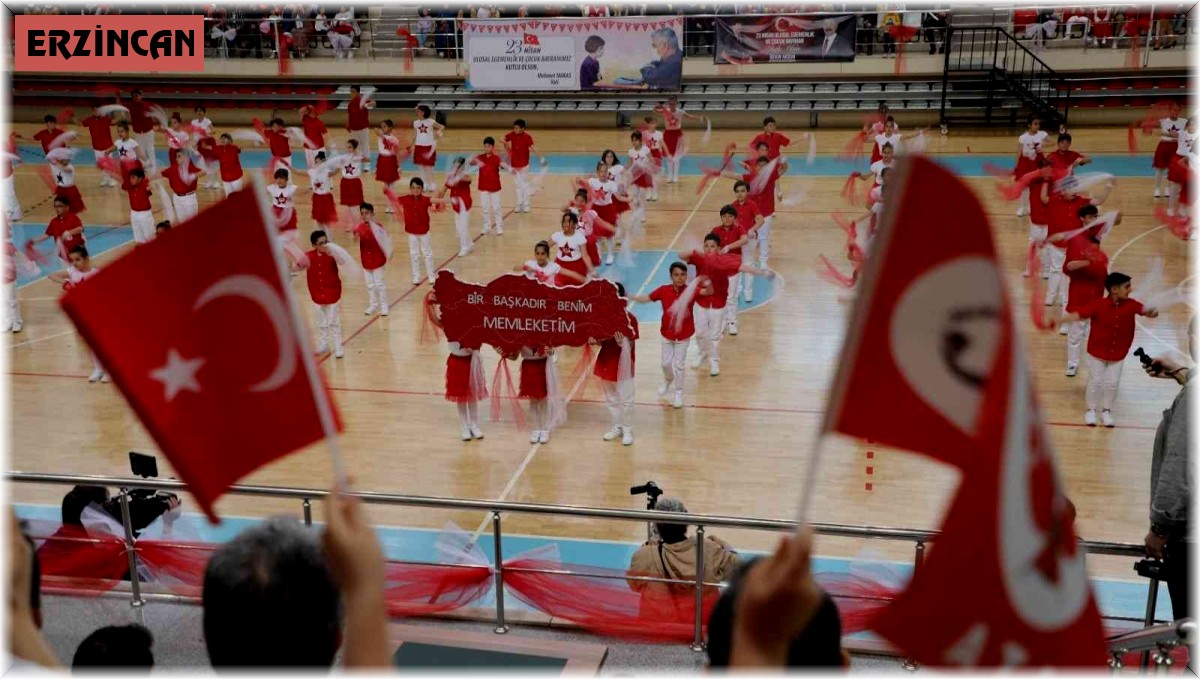 23 Nisan Erzincan'da coşkuyla kutlandı