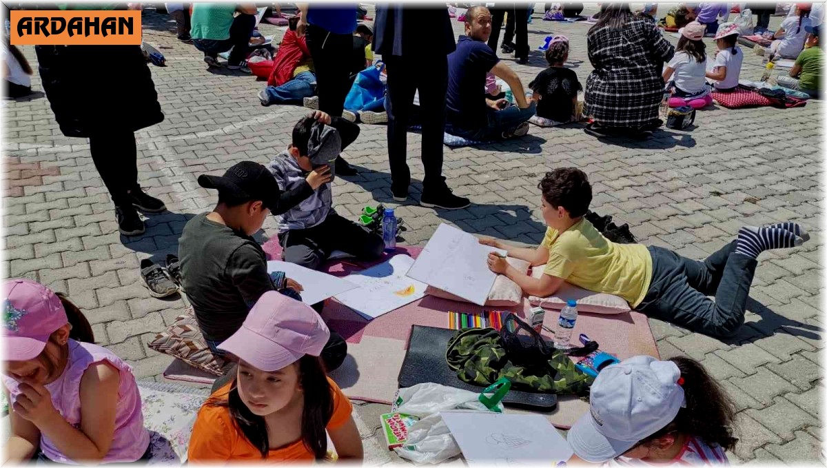 23 Şubat İlkokulda resim şenliği