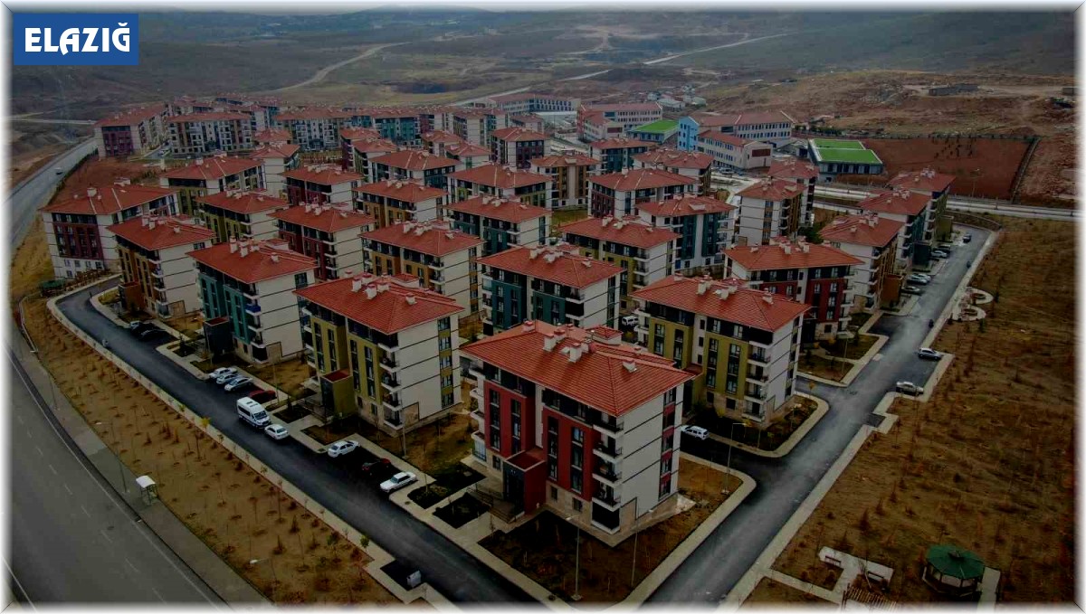 24 bin TOKİ konutunun yapıldığı Elazığ'da vatandaşlar güven içerisinde yaşıyor