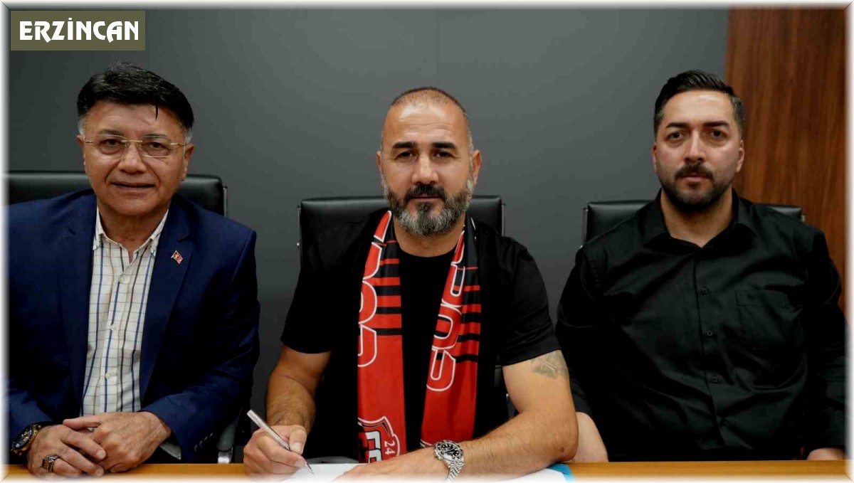 24 Erzincanspor teknik direktör Gökhan Ünal ile 1 yıllık sözleşme imzaladı