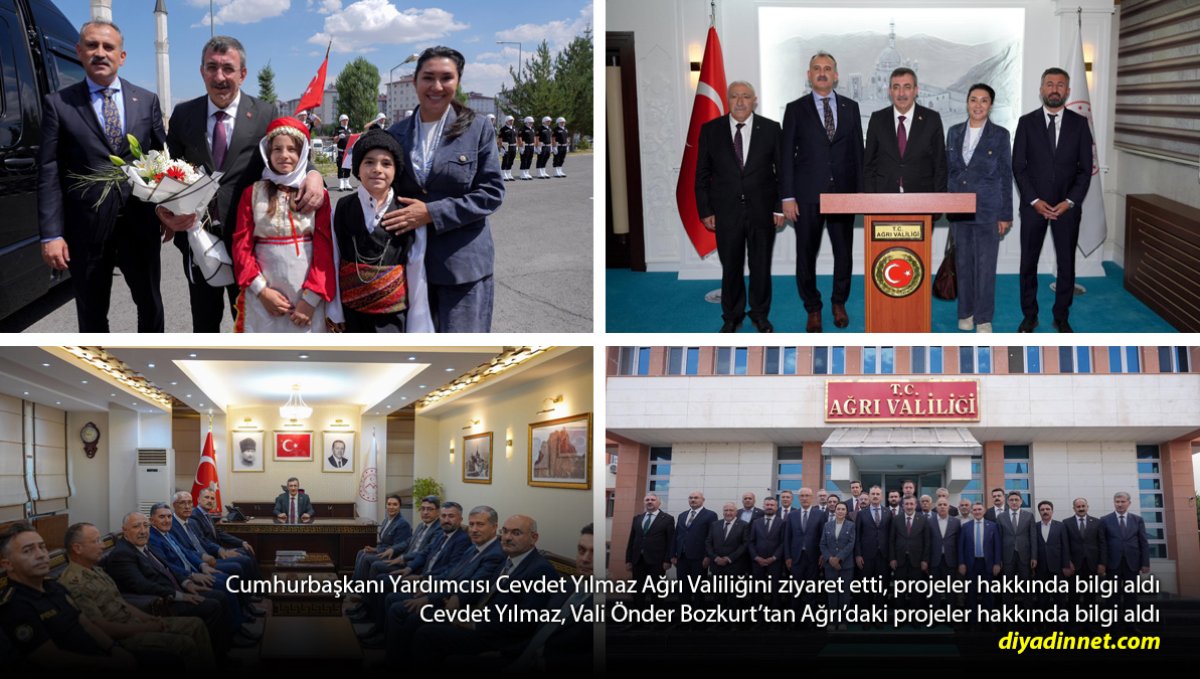 Cevdet Yılmaz Ağrı'da 4 Güçlü Potansiyele Dikkat Çekti