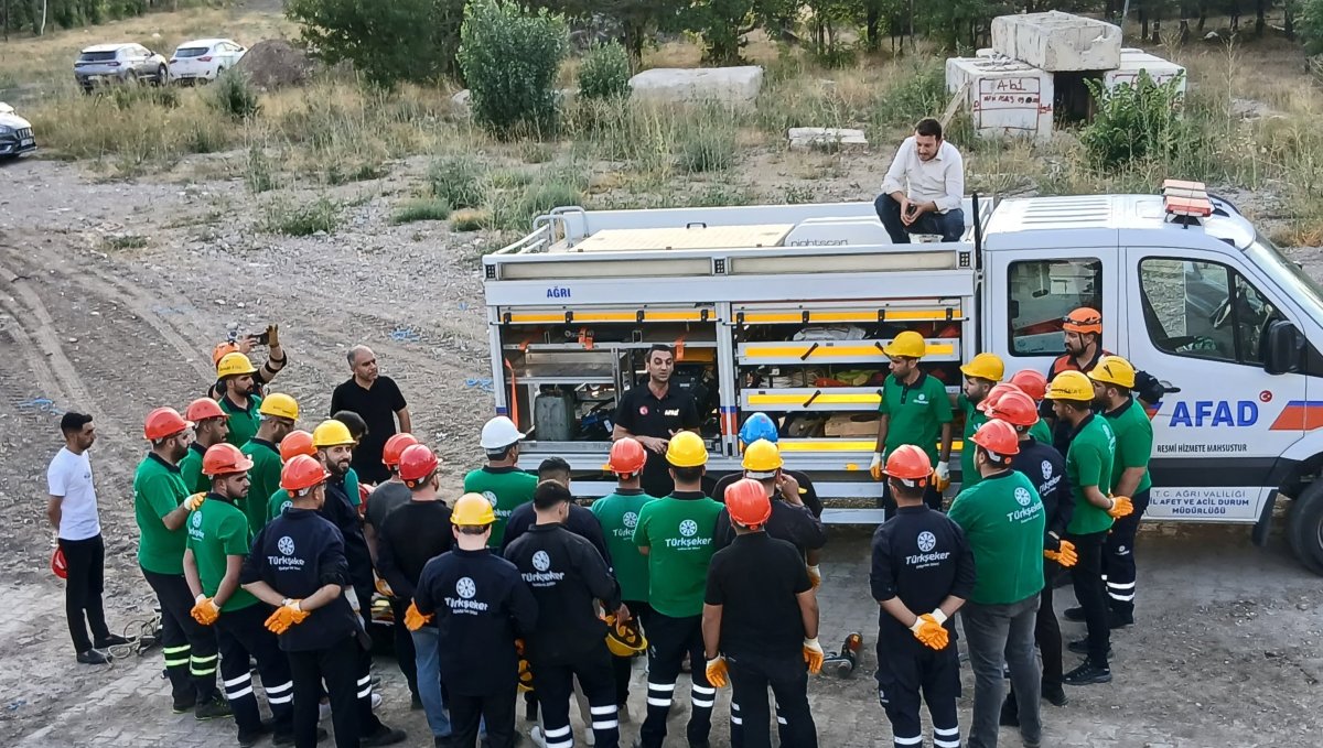 3 Kurum Aynı Hedef İçin Eğitimde: Ağrı'da Afet Ekipleri Güçlendiriliyor