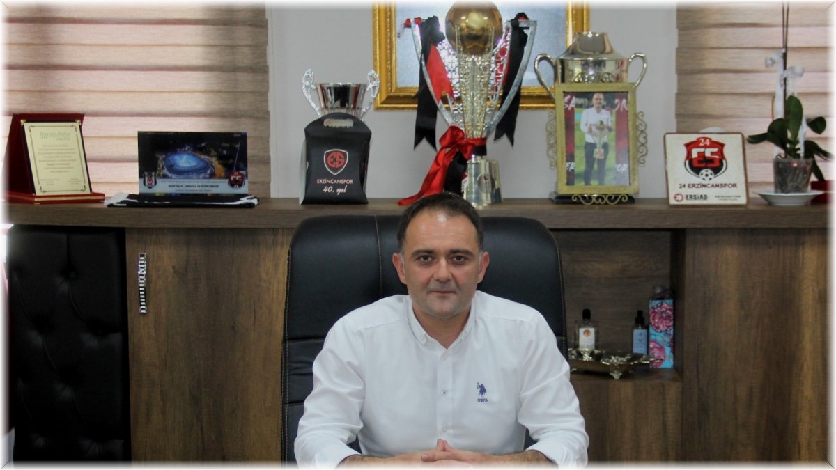 24Erzincanspor Kulüp Başkanı Keleş, sezon hazırlıklarını değerlendirdi