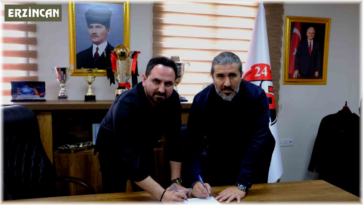 24Erzincanspor'un yeni teknik direktörü Ahmet Yıldırım oldu
