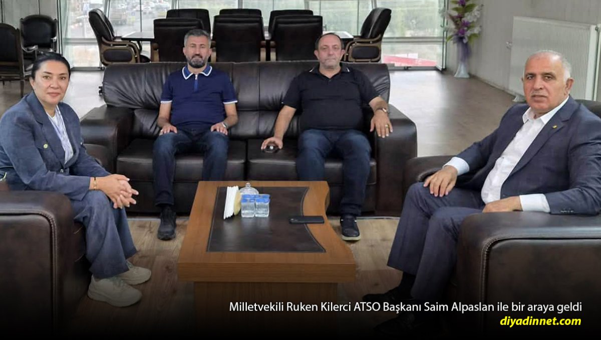 Milletvekili Ruken Kilerci'den ATSO'ya Ziyaret: Ağrı Ekonomisi ve Ticari Hayat Konuşuldu