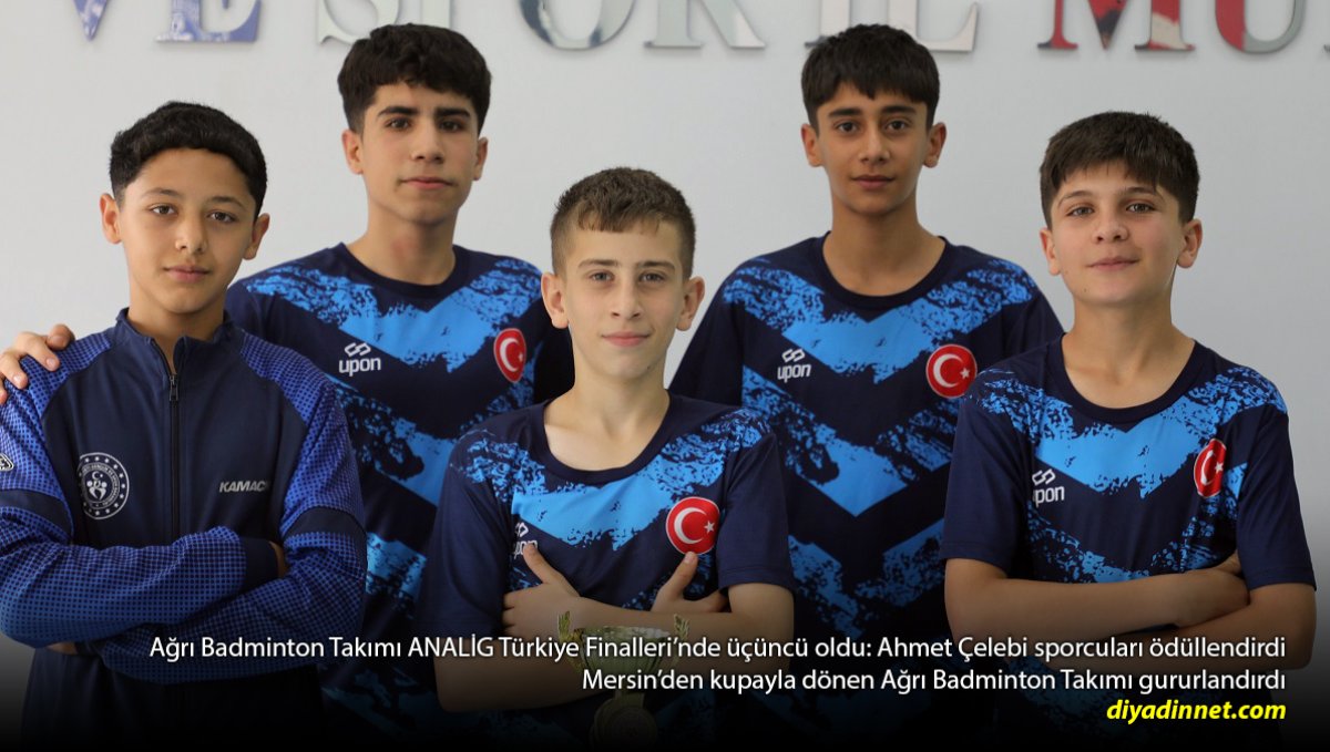 Ağrı'ya Türkiye üçüncülüğü gururu: Badmintoncuların yeni hedefi şampiyonluk