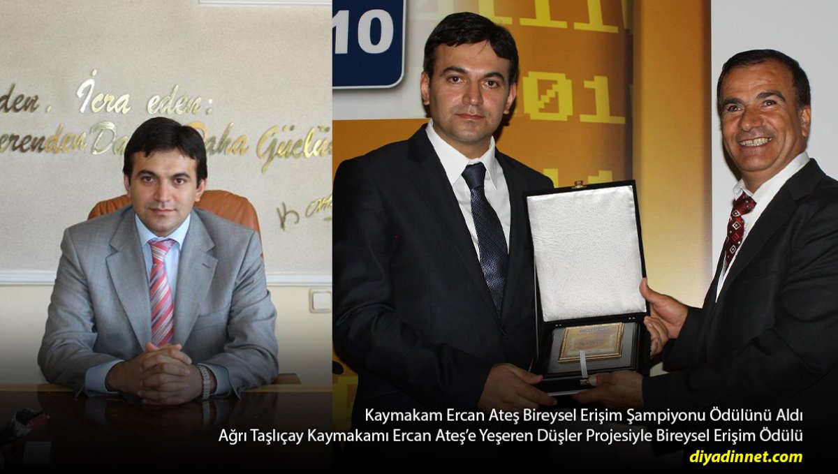 27. Bilişim Kurultayı'nda Taşlıçay'a Büyük Gurur: Ercan Ateş Ödülle Döndü