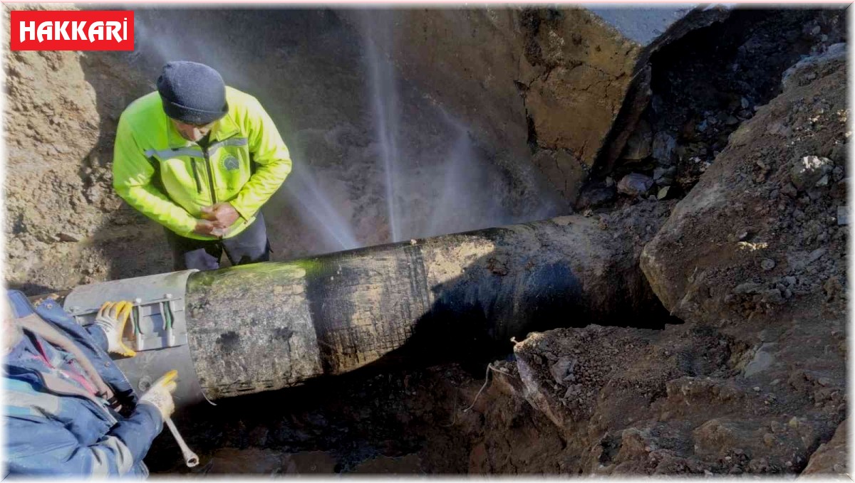 3 bin 500 rakımdaki su arızası onarıldı