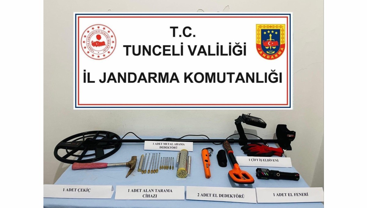 3 bin yıllık geçmişi bulunan sit alanında define aradılar: 3 kişi gözaltına alındı