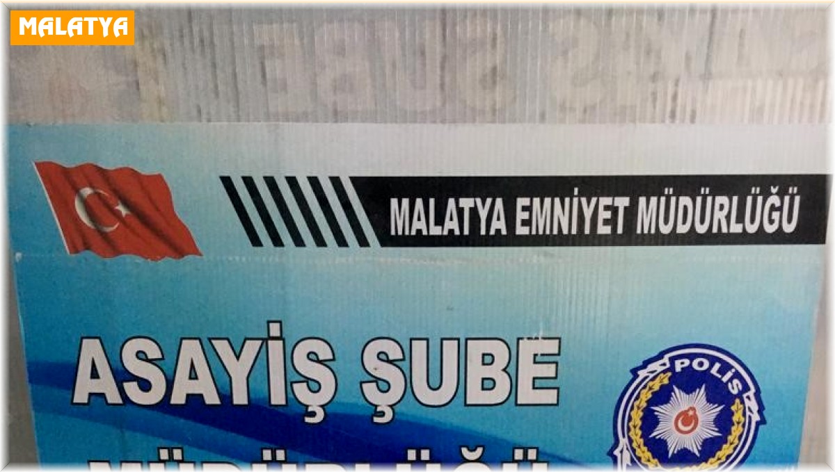 3 ilde 4 hırsızlık yapan şahıs Malatya'da yakalandı