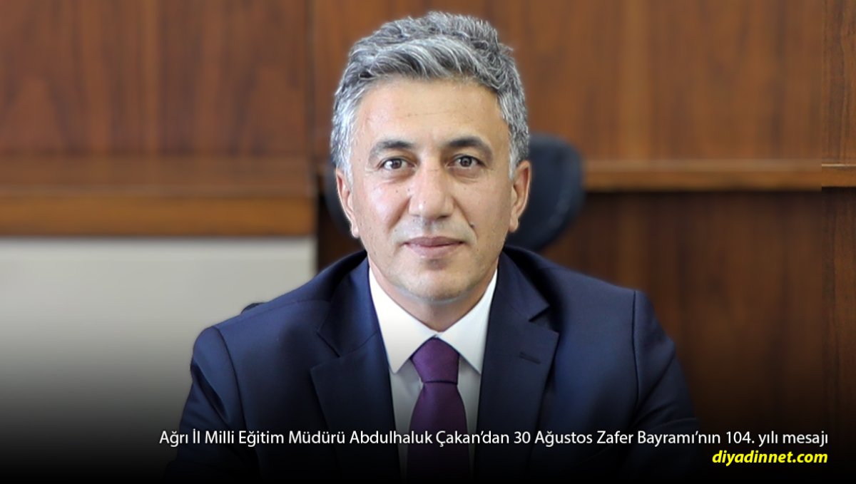 30 Ağustos'un 104. Yılında Çakan'dan Güçlü Mesaj: Gelecek Nesillere Dikkat Çekti