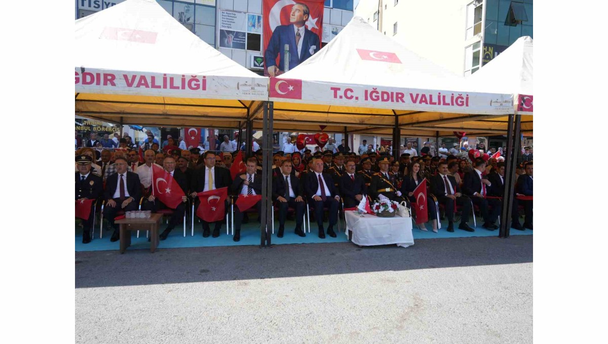 30 Ağustos Zafer Bayramı, Iğdır'da coşkuyla kutlandı