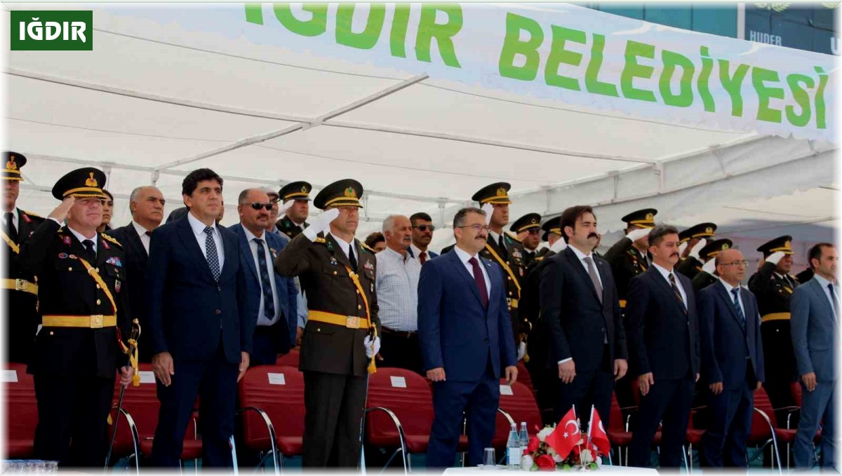 30 Ağustos Zafer Bayramı Iğdır'da coşkuyla kutlandı