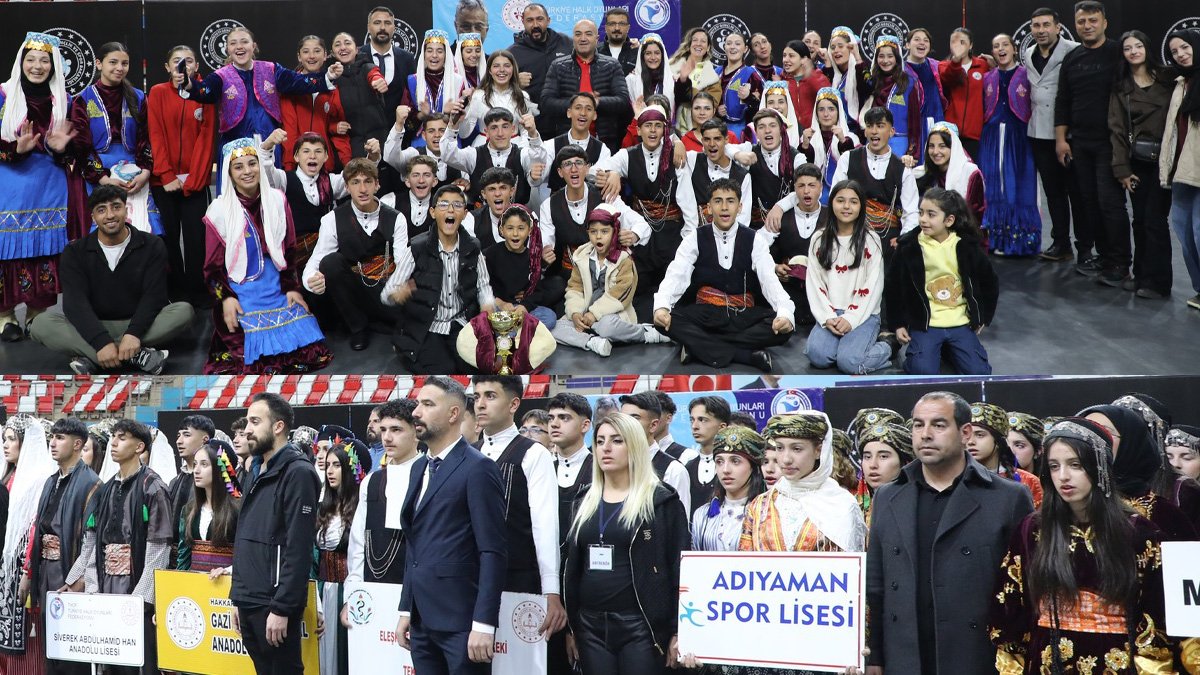 Ağrı Spor Lisesi, halk oyunlarında Doğu Anadolu bölge şampiyonu oldu