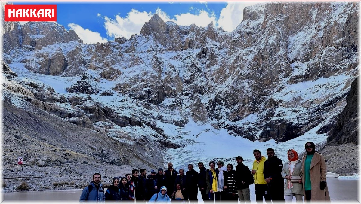 35 kişilik grup Cennet ve Cehennem Vadisi'nde doğa yürüyüş yaptı