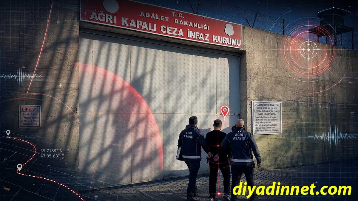 37 Yıl 5 Ay Hapis Cezası Vardı: Ağrı'da Firari Yakalandı
