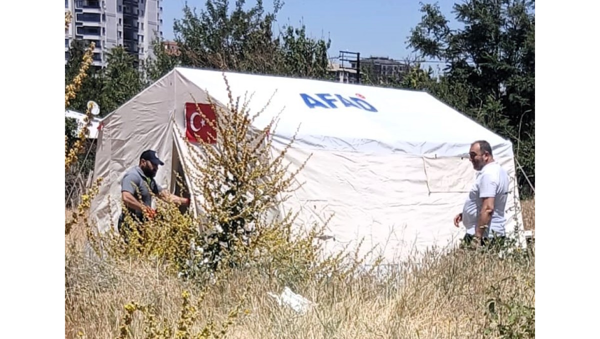 39 yaşındaki kadın çadırda ölü bulundu