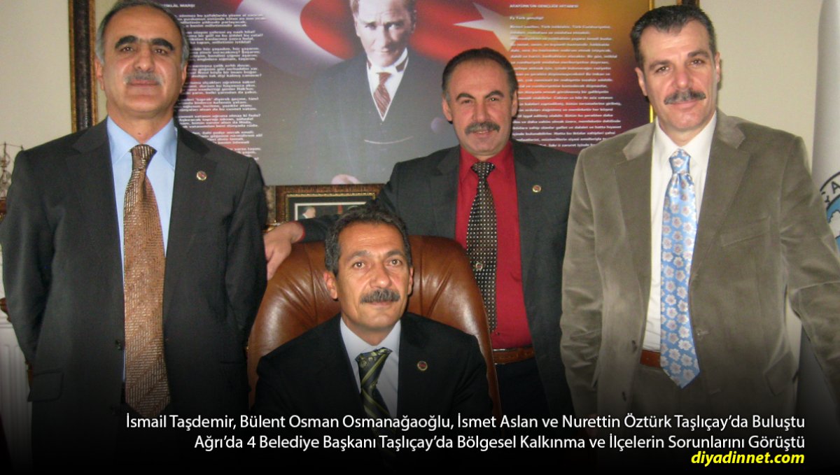 4 Belediye Başkanı Taşlıçay'da Buluştu: Bölgenin Sorunları İçin Ortak Çözüm Aradılar
