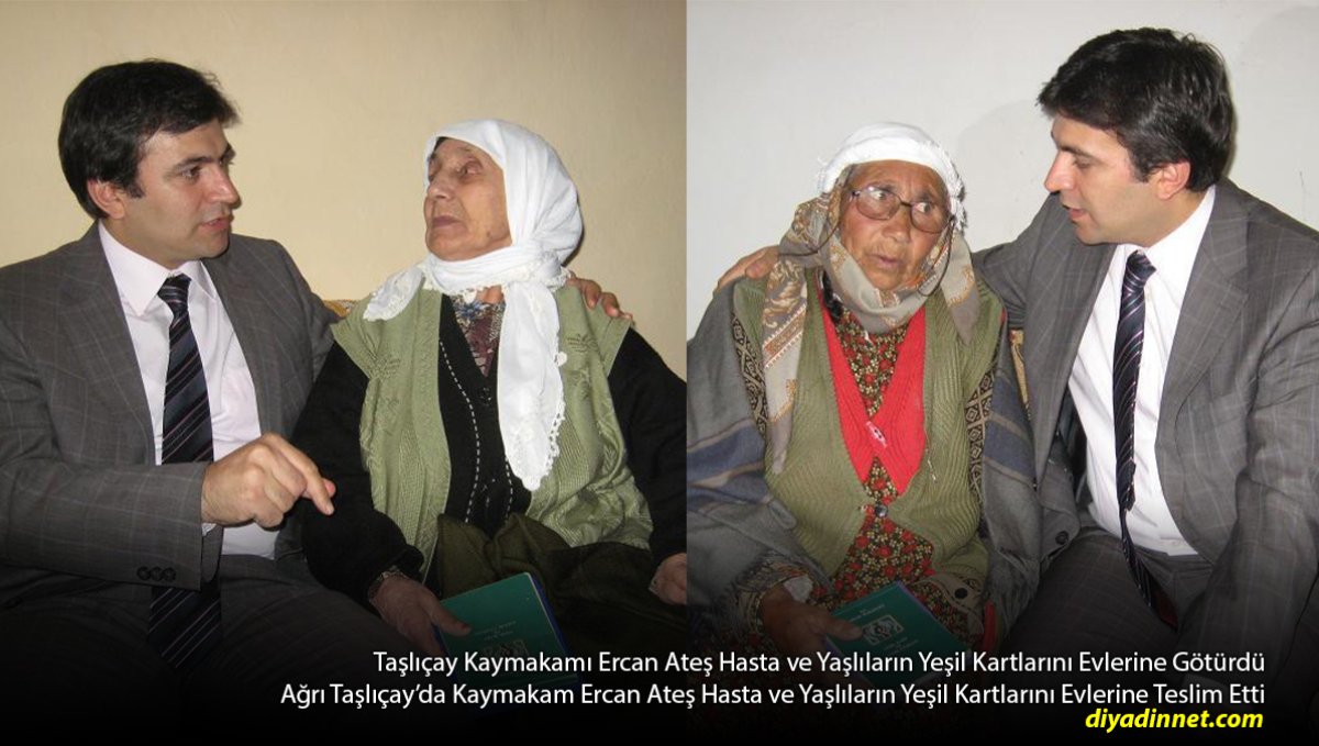 4 Vatandaşı Evinde Ziyaret Etti: Taşlıçay'da Yeşil Kartlar Kapıya Kadar Götürüldü