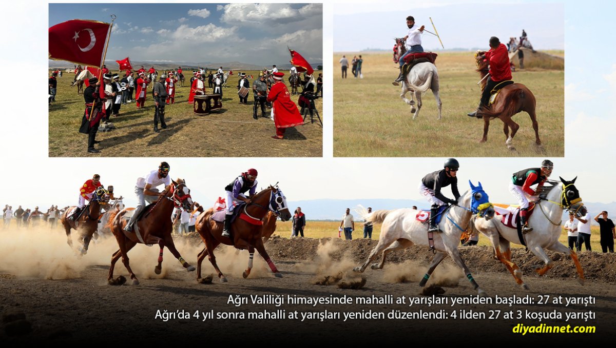4 Yıllık Hasret Sona Erdi: Ağrı'da 27 Atla Nefes Kesen Yarış