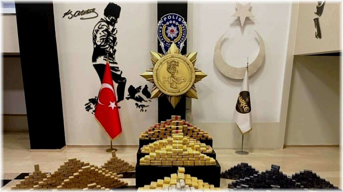 405 kilogram eroin ele geçirildi