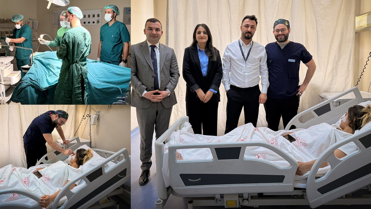 Yüksekova Devlet Hastanesi'nde "septal perforasyon" ameliyatı başarıyla yapıldı