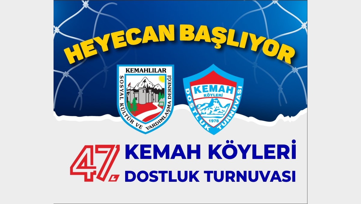 47. Kemah Köyleri Dostluk Turnuvası heyecanı başlıyor