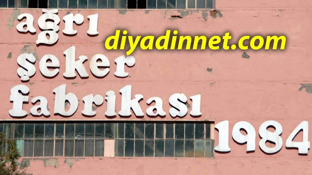 470 Bin Tondan 15 Bin 600 Tona Düştü: Ağrı Şeker Fabrikasında Üretim Durdu