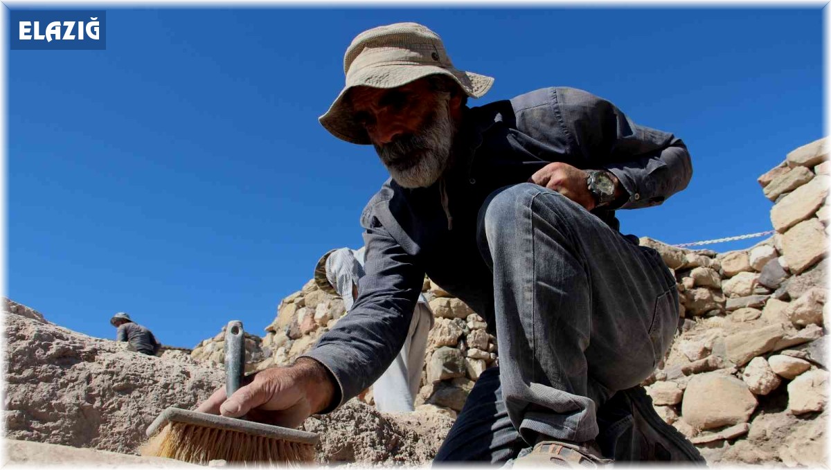 5 bin yıllık Harput Kalesi'nde çalışmalar tüm hızıyla sürüyor