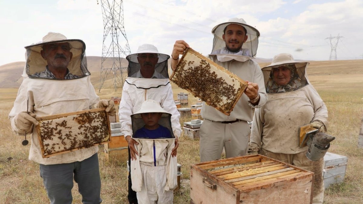 5 Kovanla Başladı, 200 Kovana Ulaştı: Ağrılı Emekli Çiftin Hedefi 500