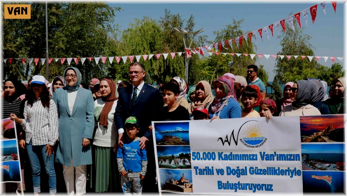 50 bin kadın Van'ın güzelliklerini keşfedecek