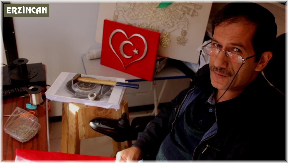 500 gün hastanede yattı, sanatla hayata tutundu