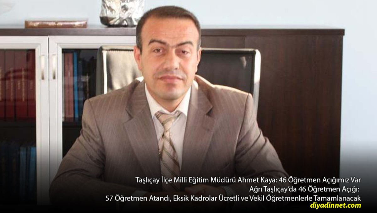 57 Öğretmen Geldi, 57 Öğretmen Gidiyor: Taşlıçay'da 46 Açık Kaldı