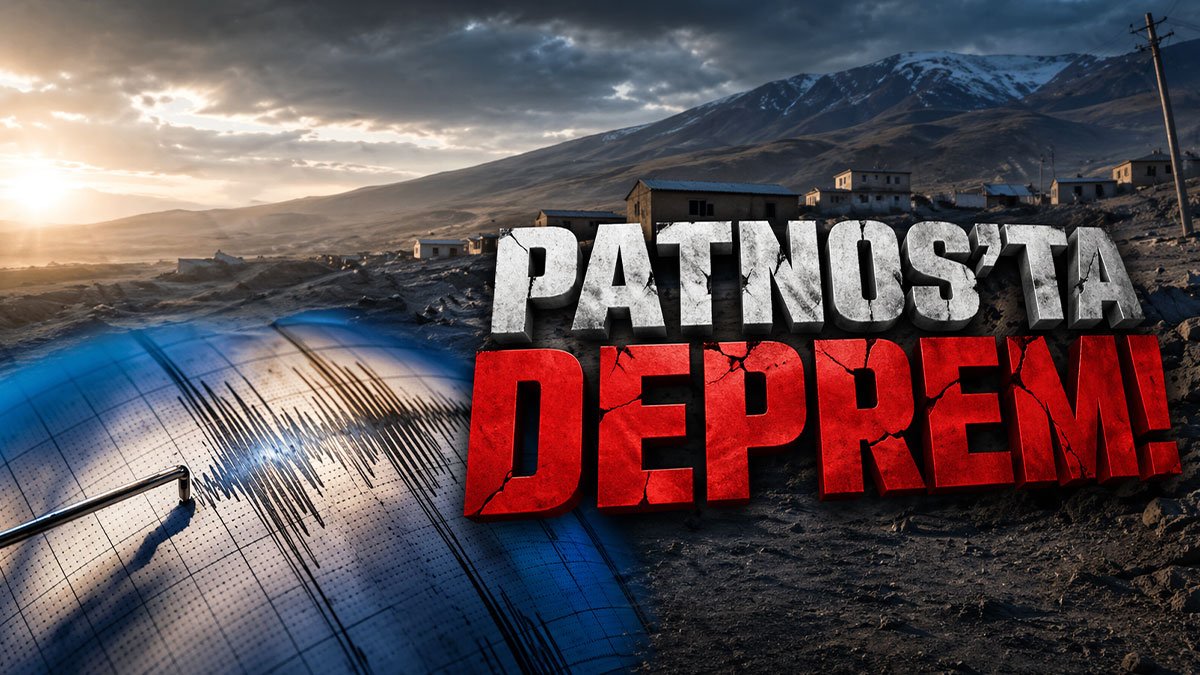 Patnos'ta 3,1 ve 1,5 büyüklüğünde iki deprem meydana geldi