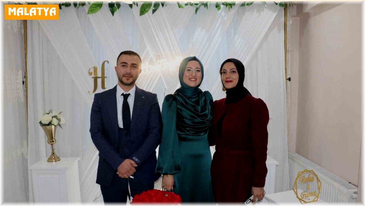 6 Şubat depreminden bir yıl sonra buruk nişan töreni